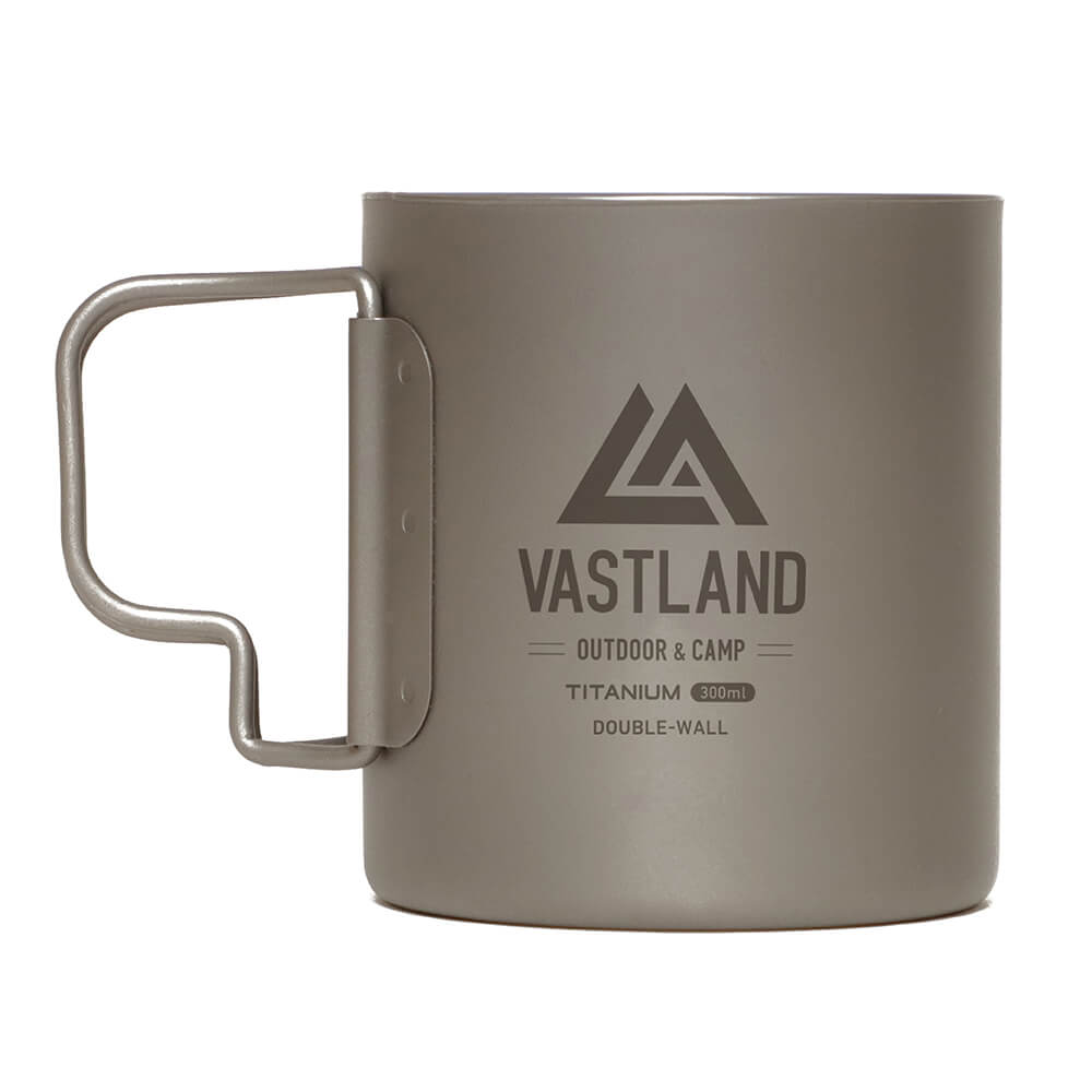 チタンマグカップ ダブル【300ml/450ml】 | VASTLAND公式オンラインストア